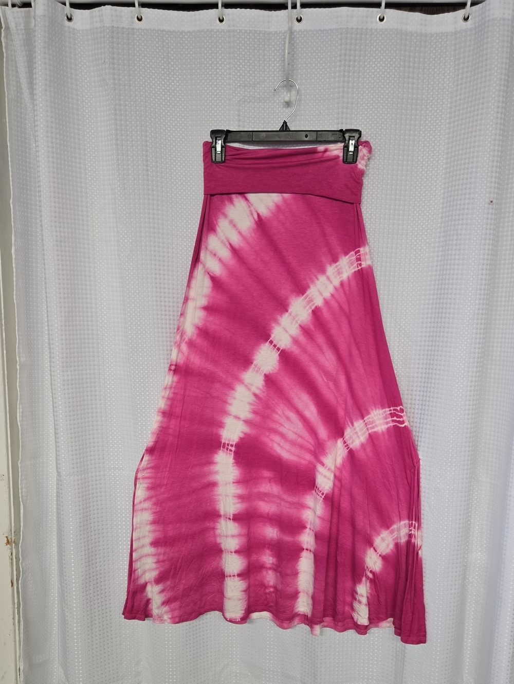 Promesa Pink Tie-Dye Maxi Skirt